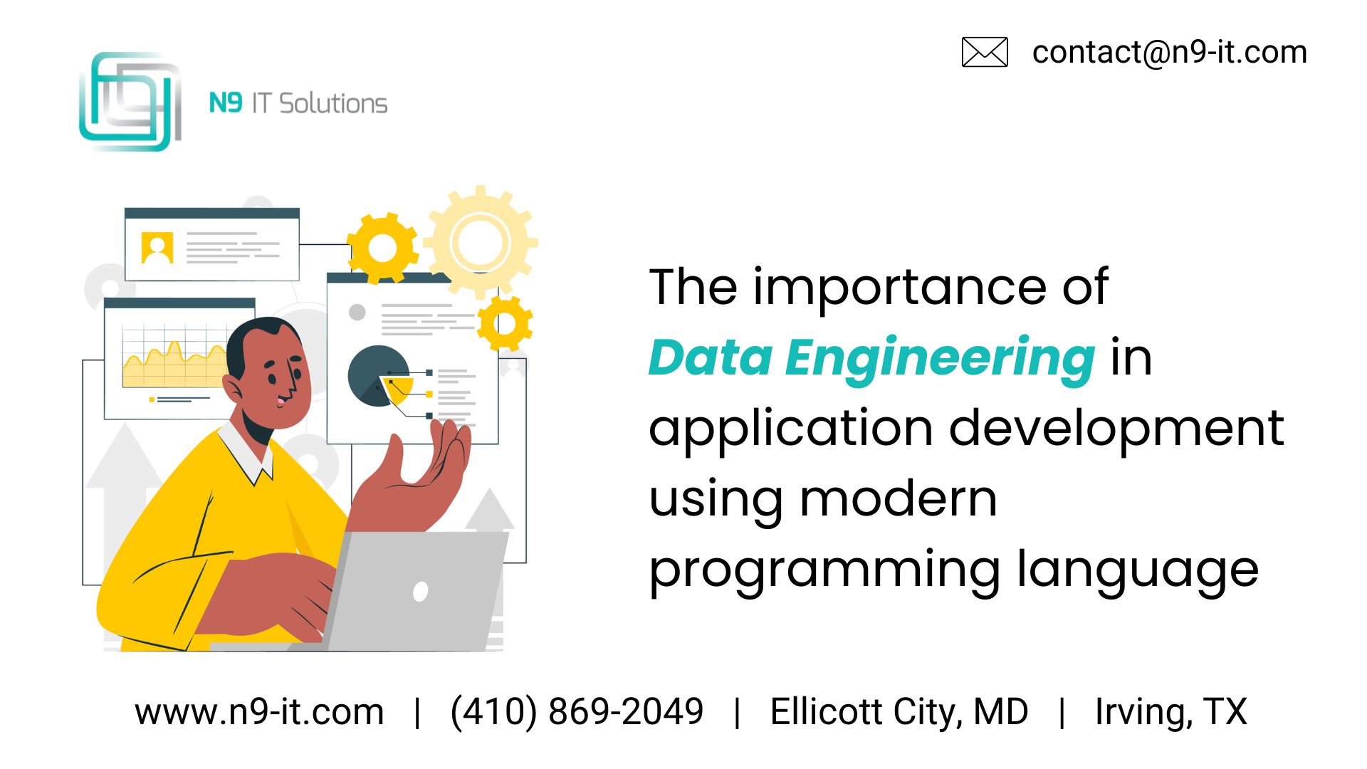 The importance of Data Engineering in the application development using modern programming language