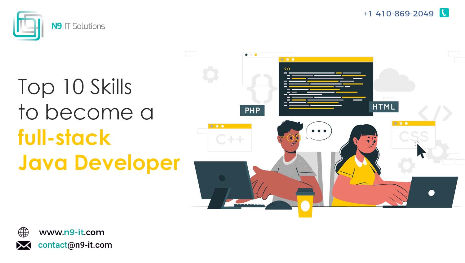 Top 10 Skills to become a full-stack Java Developer