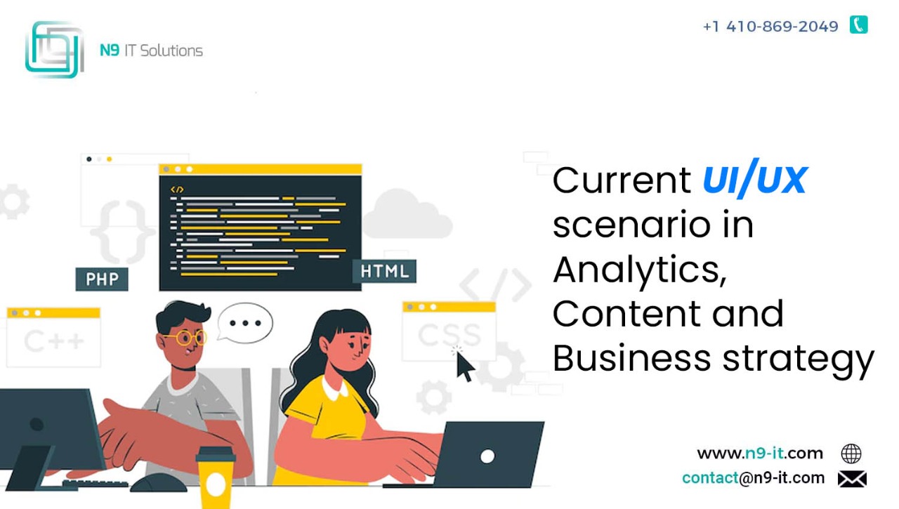 UX scenario in Analytics Content and Business strategy