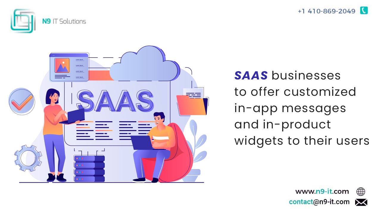 SAAS businesses to offer customized in-app messages and in-product widgets to their users