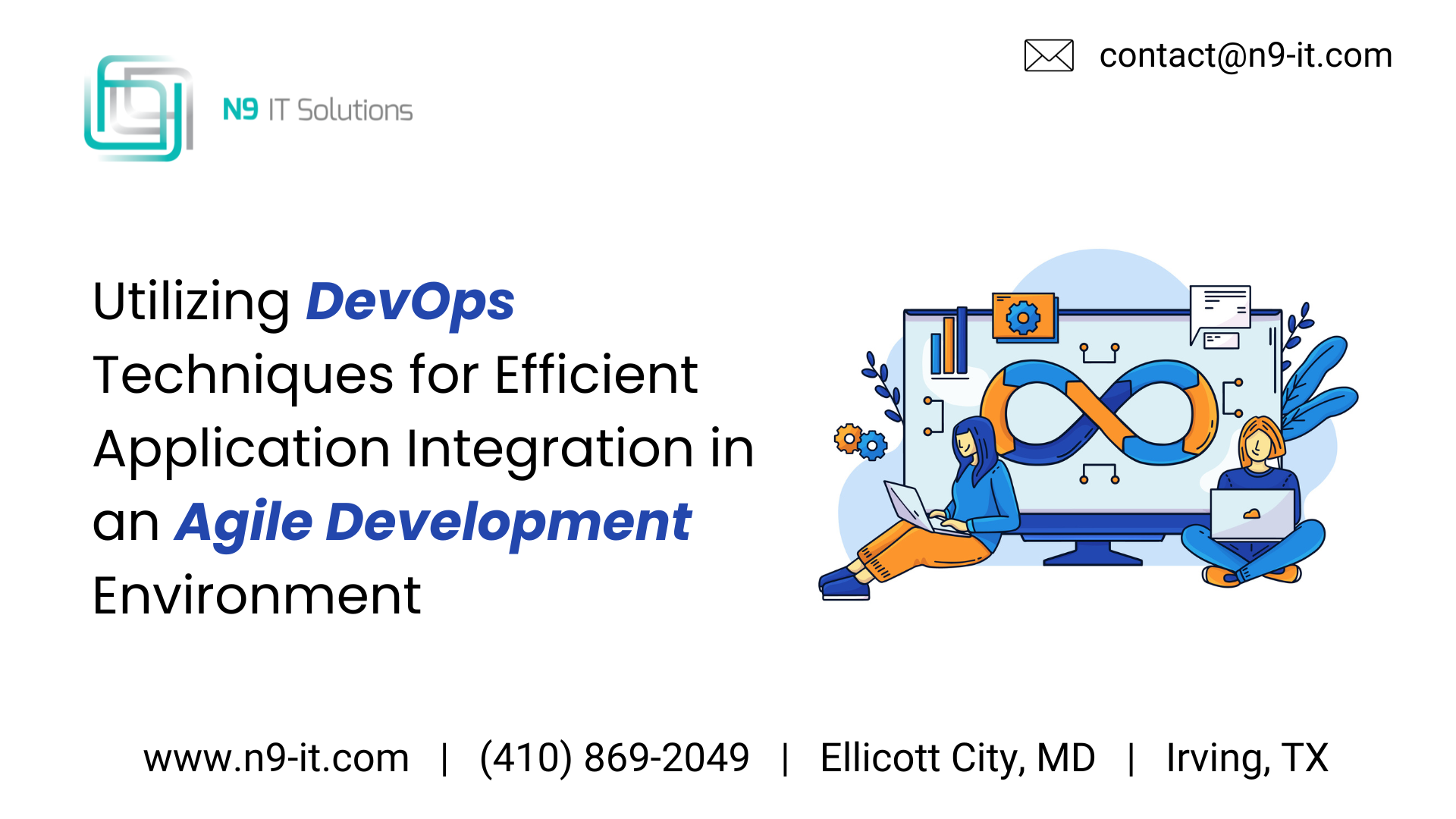 Utilizing DevOps Techniques for Efficient Application Integration in an Agile Development Environment
